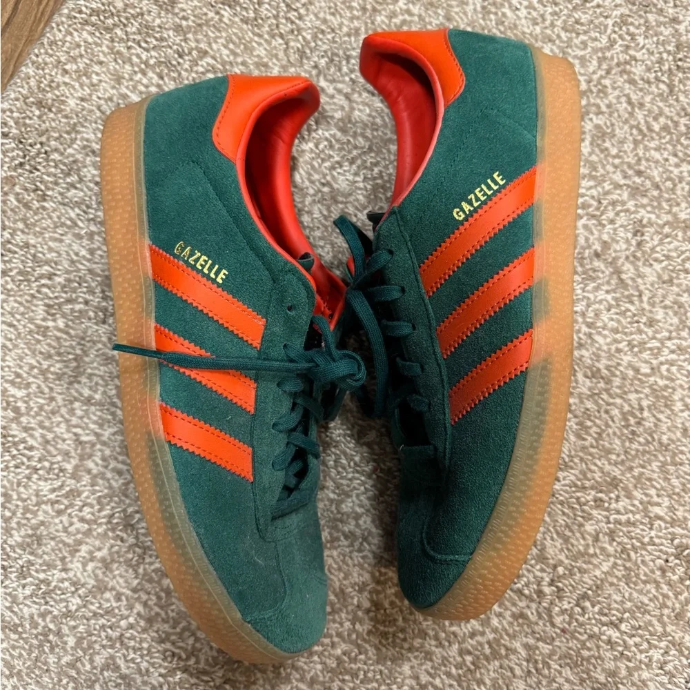 Adidas Gazelle Collegiate Green Sneakers - Picture 2 of 7